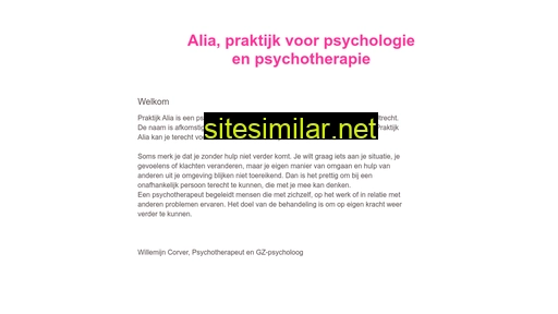 praktijkalia.nl alternative sites
