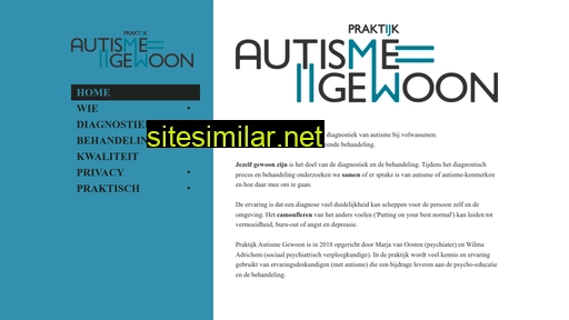praktijkautismegewoon.nl alternative sites