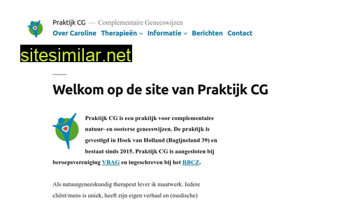 praktijkcg.nl alternative sites