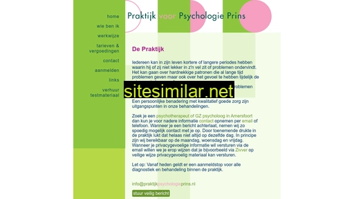 Praktijkpsychologieprins similar sites