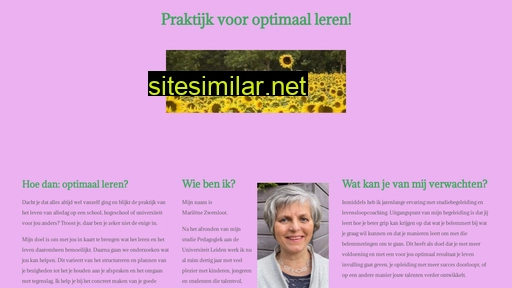 praktijkvooroptimaalleren.nl alternative sites