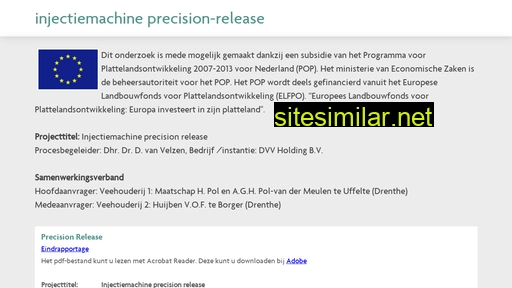 precision-release.nl alternative sites