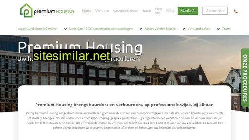 premiumhousing.nl alternative sites