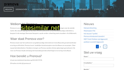 prenova.nl alternative sites