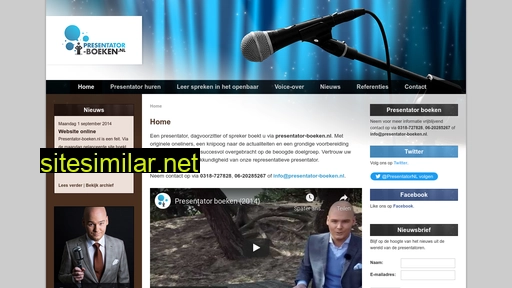 presentator-boeken.nl alternative sites
