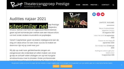 prestigezanggroep.nl alternative sites