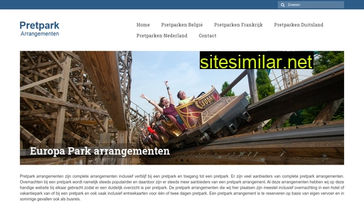 pretparkarrangement.nl alternative sites