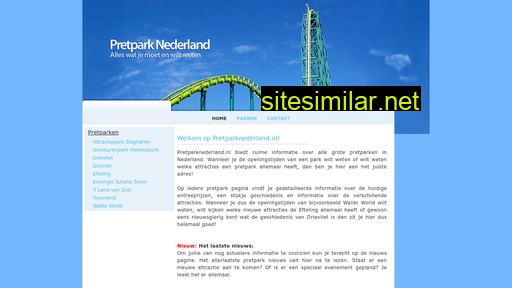 pretparknederland.nl alternative sites