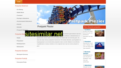 pretparkplezier.nl alternative sites