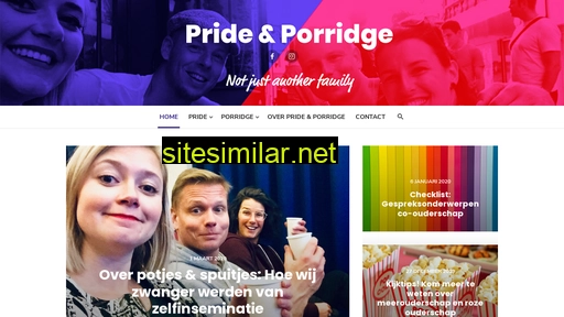 prideandporridge.nl alternative sites