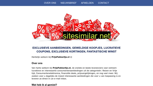 prijspakkertje.nl alternative sites