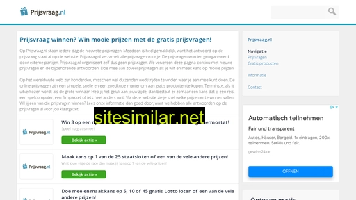 prijsvraag.nl alternative sites