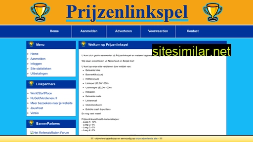 prijzenlinkspel.nl alternative sites