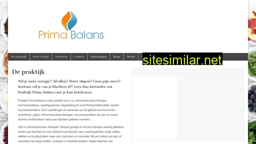 Primabalans similar sites