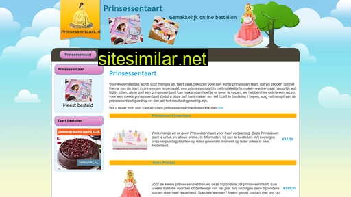prinsessentaart.nl alternative sites