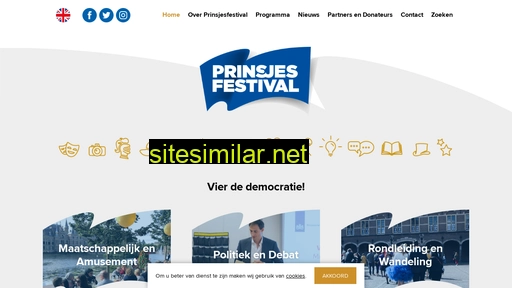 prinsjesfestival.nl alternative sites