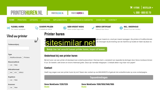 printerhuren.nl alternative sites