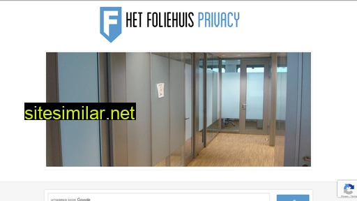 Privacy-folie similar sites