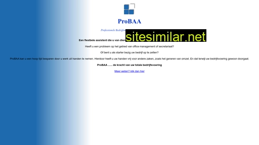 probaa.nl alternative sites