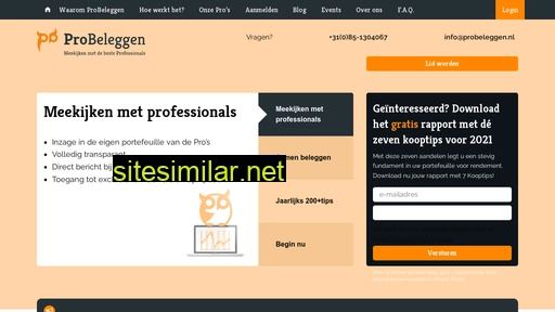 probeleggen.nl alternative sites