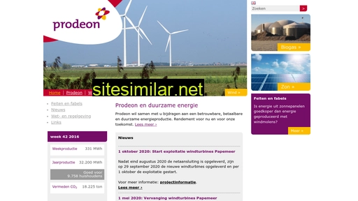 prodeon.nl alternative sites