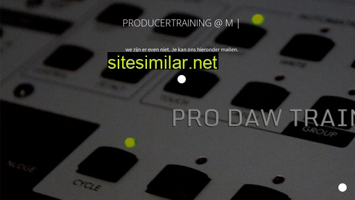producertraining.nl alternative sites