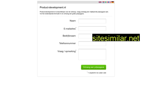 product-development.nl alternative sites