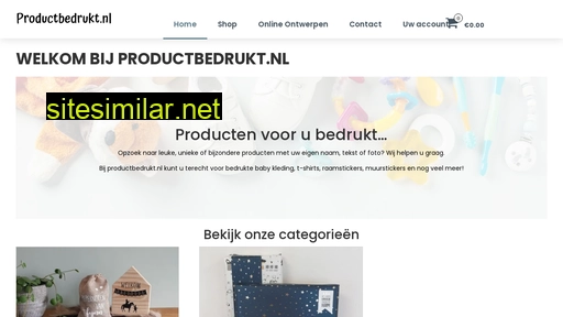 productbedrukt.nl alternative sites