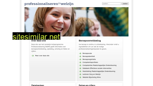 professionalisereninwelzijn.nl alternative sites