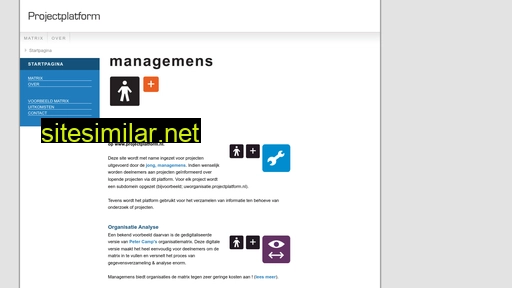 projectplatform.nl alternative sites