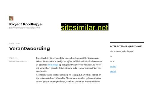 projectroodkapje.nl alternative sites