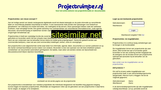 projectruimtes.nl alternative sites
