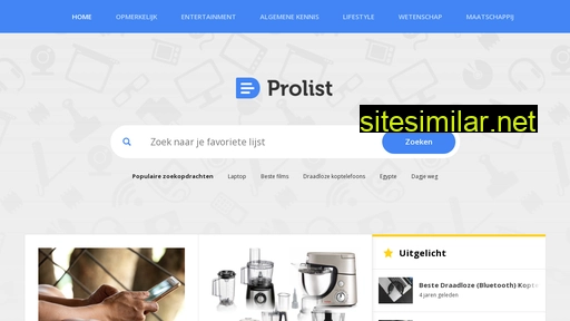 prolist.nl alternative sites
