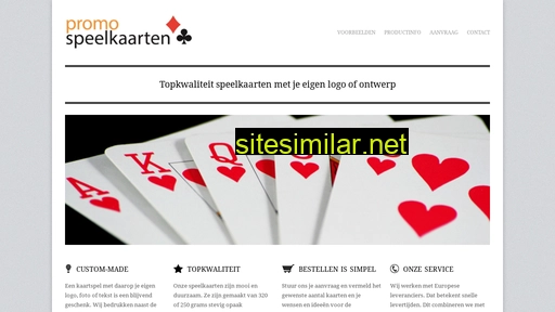 promospeelkaarten.nl alternative sites