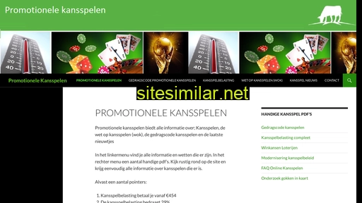 promotionelekansspelen.nl alternative sites