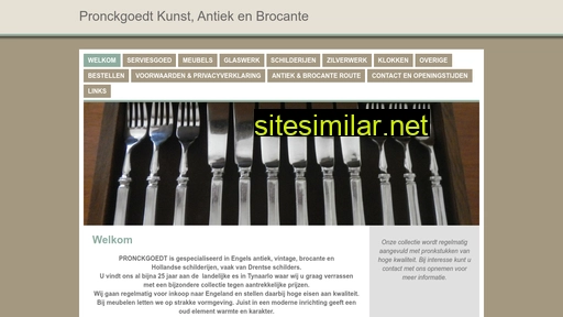 pronckgoedt.nl alternative sites