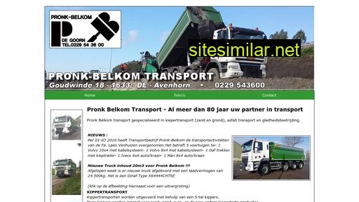 pronk-belkom.nl alternative sites