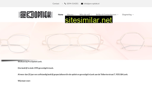 pro-optiek.nl alternative sites
