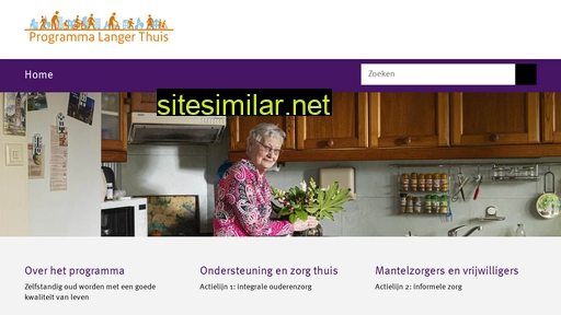 programmalangerthuis.nl alternative sites