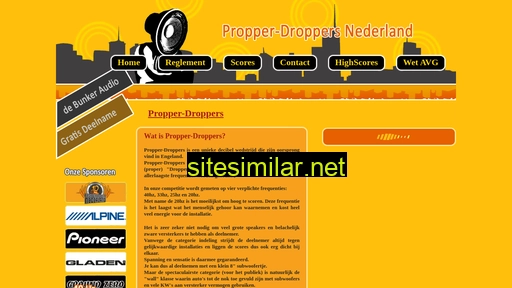 propper-droppers.nl alternative sites