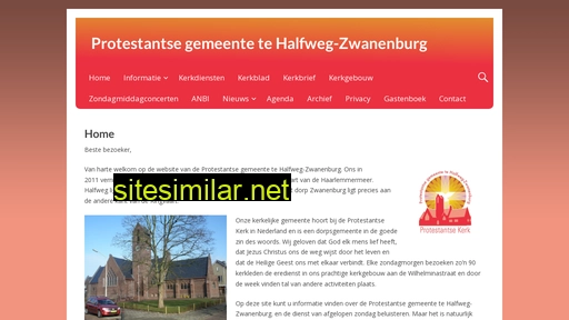 protestantsekerkhalfweg.nl alternative sites