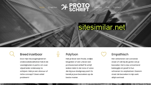 protoschrift.nl alternative sites