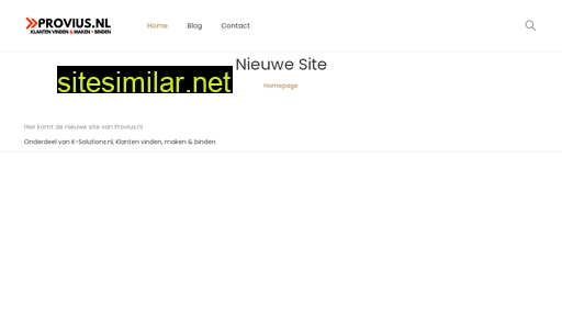 provius.nl alternative sites