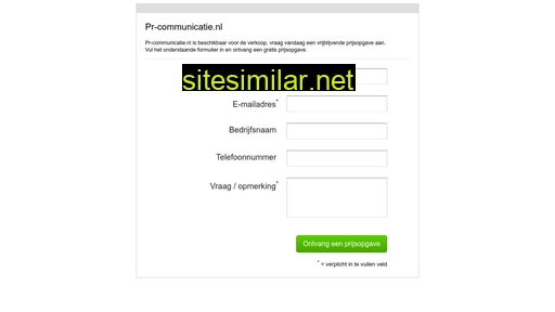 pr-communicatie.nl alternative sites