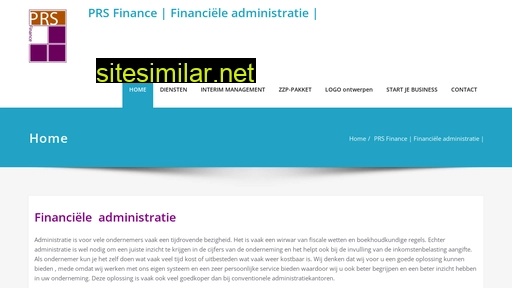 prsfinance.nl alternative sites