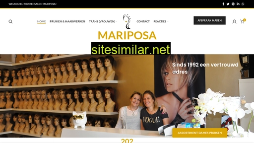 pruikensalon-mariposa.nl alternative sites