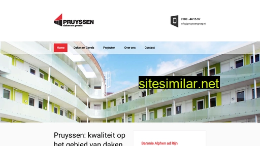 pruyssengroep.nl alternative sites
