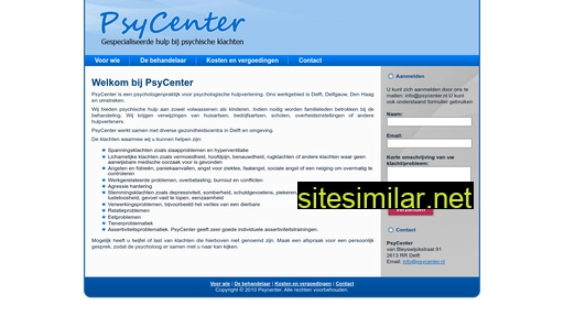 psycenter.nl alternative sites