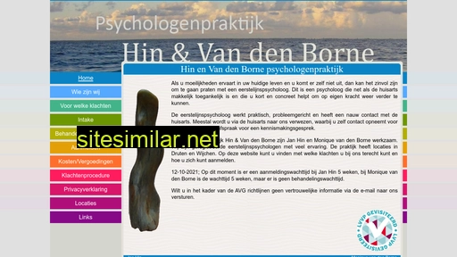 psychologenpraktijkhinenvandenborne.nl alternative sites