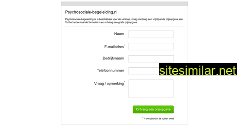 psychosociale-begeleiding.nl alternative sites
